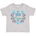 thumbnail image 3 of Inktastic My Yaya Loves Me with Hearts and Flowers Boys or Girls Toddler T-Shirt, 3 of 5