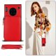 thumbnail image 2 of Funda tipo cartera para Huawei Mate 30 Pro con tarjetero y correa para el hombro para mujer, 2 of 5