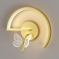 thumbnail image 2 of Lámpara de pared LED decorativa con aplique de pared de hierro moderno para de oro Yuyangstore Lámpara de aplique de pared, 2 of 8