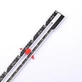 thumbnail image 4 of Rongfmy Sewing Aluminium Quilting Sliding Ruler Sewing Measuring Tool with Sliding red, 4 of 4