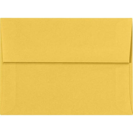 A6 Invitation Envelopes (4 3/4 x 6 1/2) - Goldenrod (250 Qty.)