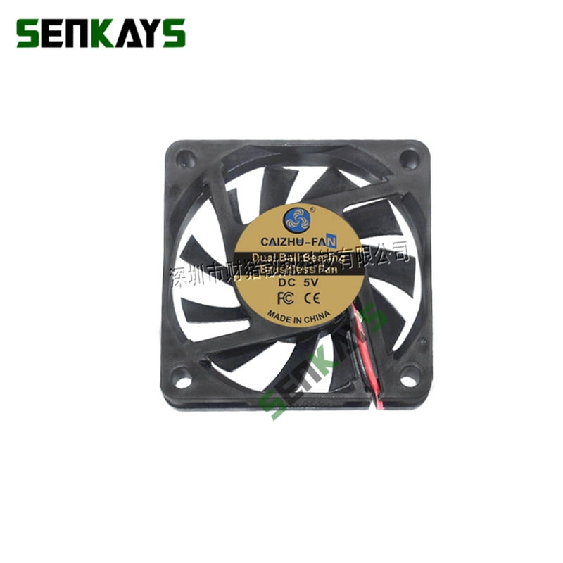 Dual Ball Bearing DC5V 12V 24V 60mm 6010 DC Fan 60x60x10mm 6cm Cooling Cooler Fan Computer PC CPU Case Cooling  Fan XH2.54 2Pin