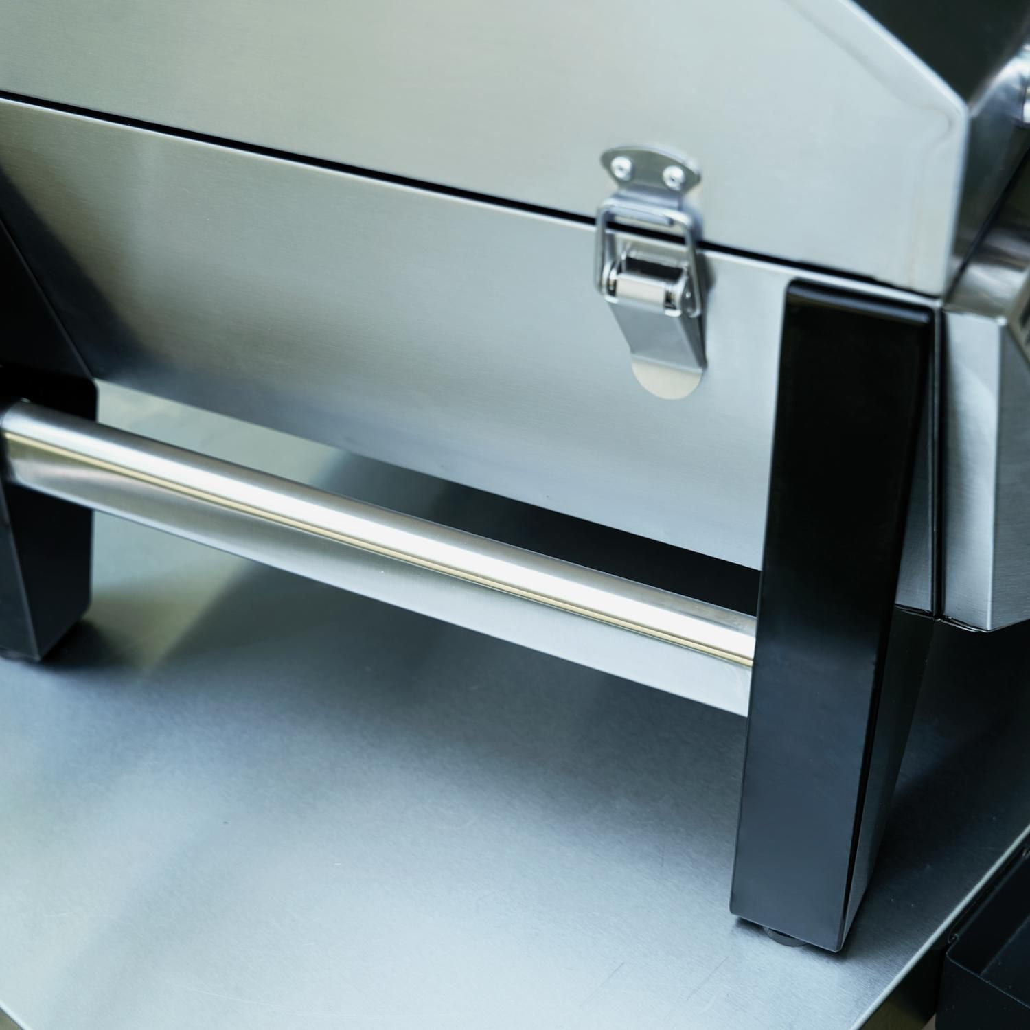 Expert Grill 2-Burner Tabletop Gas BBQ Grill, Stainless Steel