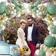thumbnail image 4 of 117PCS Beans Green Avocadoes Balloons Chain Set Birthday Party Wedding Decoration Latexs Balloons, 4 of 9