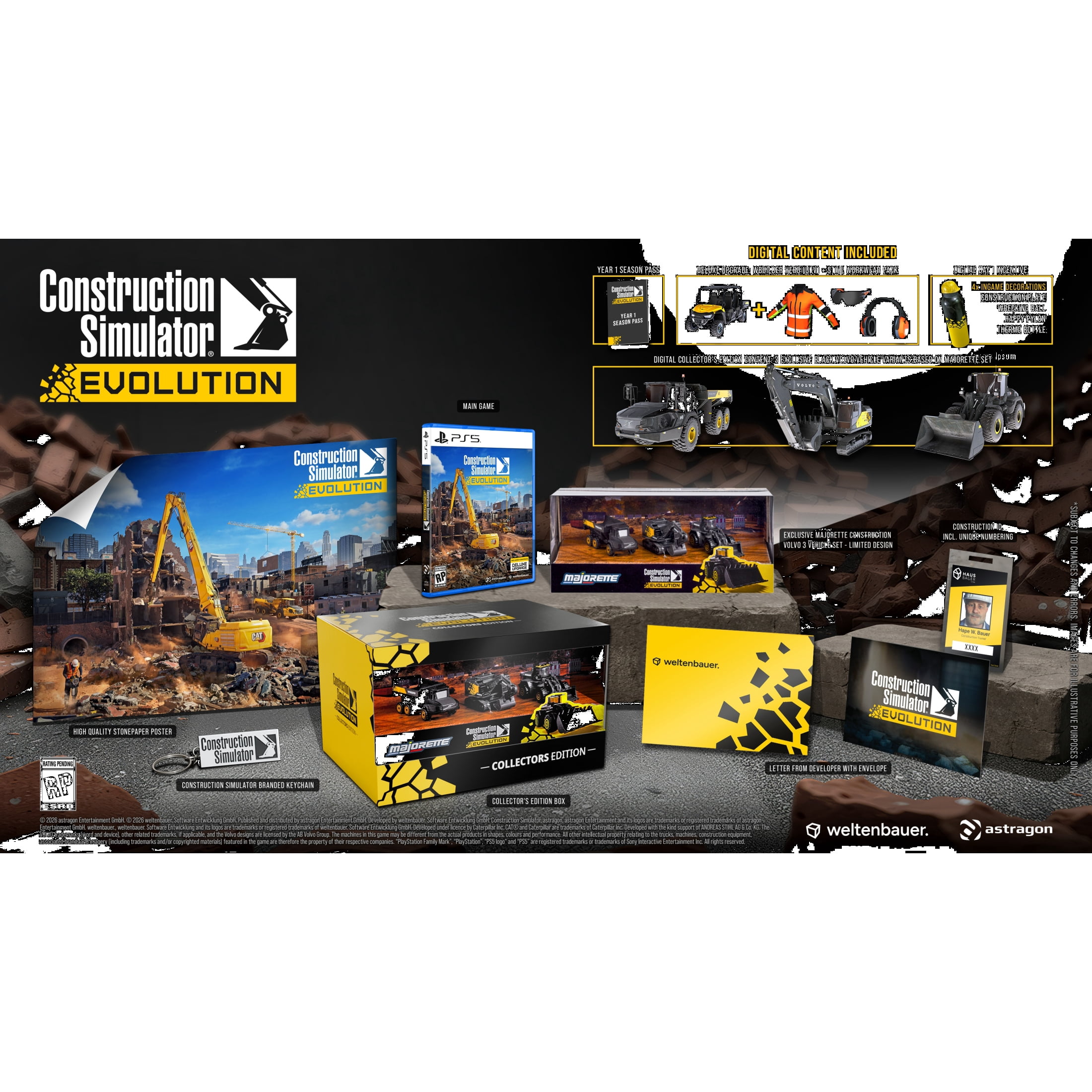 Construction Simulator: Evolution Collector's Edition - PlayStation 5 Game