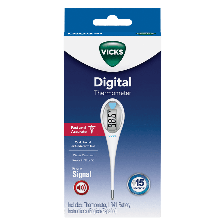 Vicks SpeedRead Digital Thermometer - White