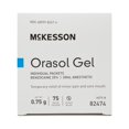 thumbnail image 2 of McKesson Peppermint Flavor Oral Pain Relief Benzocaine Oral Gel, 0.75 Gram, 2 of 8