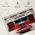 thumbnail image 6 of Elephant Stock Big Red Fire Truck Wall Art - Horizontal Canvas Wall Art - Living Room Wall Decor - Transportation Canvas - Brown And Gray Decor - 12" x 8", 6 of 8