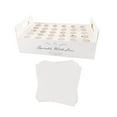 thumbnail image 4 of QualitChoice Paper Confetti Cone Holder Box Including Holder Cones Decorating Events Making Moments Memorable With Fine Workmanship White 30 Holes, 4 of 6