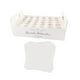 thumbnail image 3 of Caja porta conos de confeti para bodas, decoración de conos de confeti para aniversario 30 hoyos blanco, 3 of 9