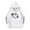 White, variant on Big Girls Hooded Sweatshirt Kids Pullover Hoodie Casual Football Print Unisex Athletic Top Clothing Pink Size 9-10T