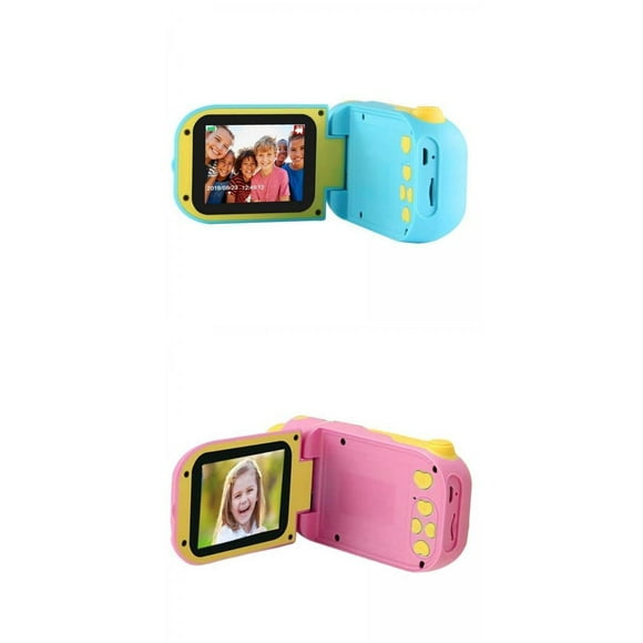 2x Kids Camera Video para Holiday Support Tarjeta Hugo Cámara para niños