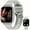 [Silver Strap], variant on Smart Watch (receive/make Calls), Full Touch Screen Wireless Call Smart Watch, Information Reminder, Built-in Sports Mode, Sports Fitness Watch, for iPhone Android System