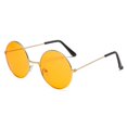 thumbnail image 1 of Gafas de sol redondas retro Gafas marinas Gafas de sol con montura redonda Gafas de montura redonda de tendencia colorida, 1 of 5