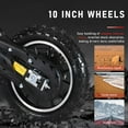 thumbnail image 3 of Kids Dirt Bike,49cc 2-Stroke Dirt Bike For Kids,Gas Powered Off-Road Mini Bike with Front & Rear Disc Brake,Mini Motorcycle Motocross Dirt Bike for Kids Adult,Up to 25 Mph,Weight Support Up to 220LBS, 3 of 10