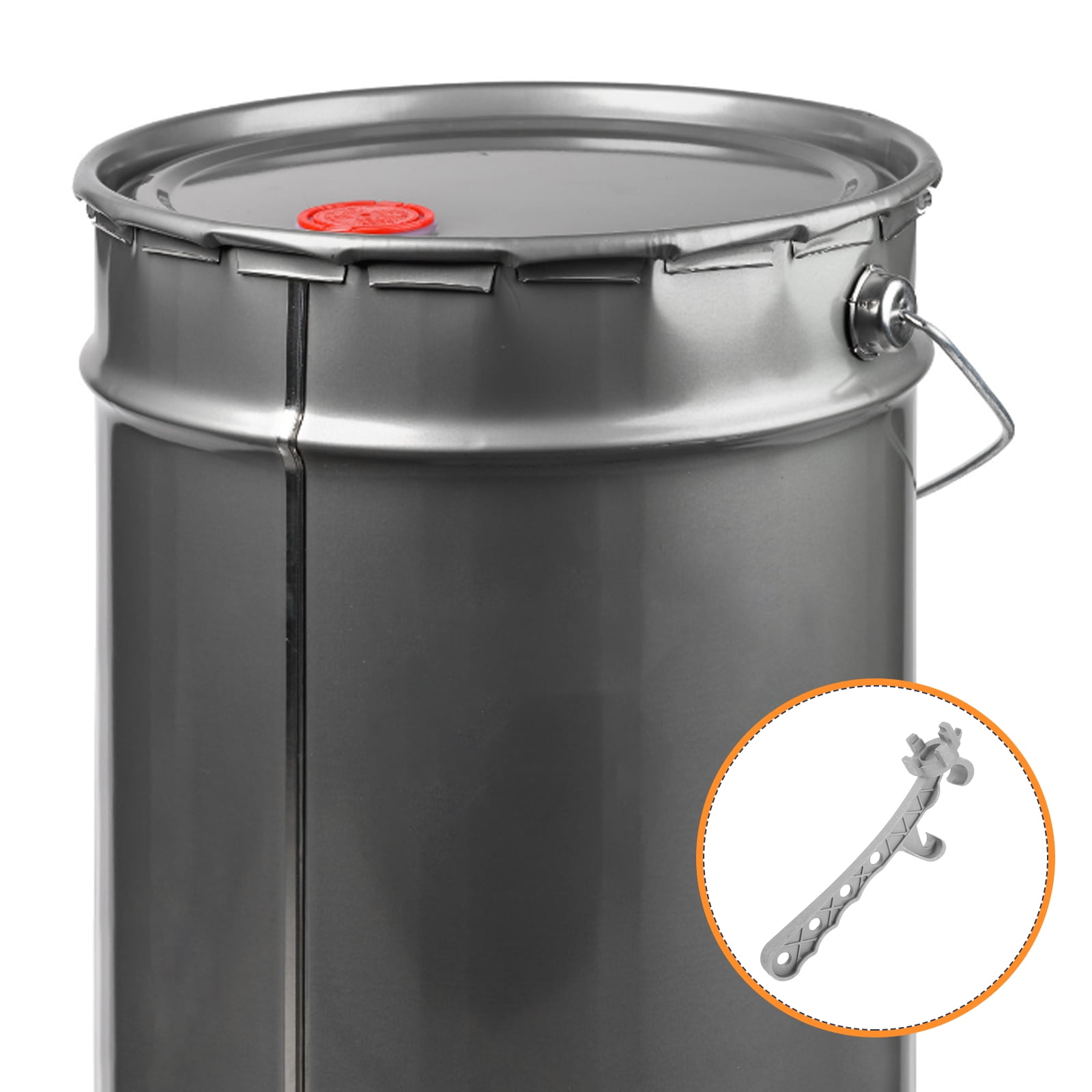 HOMEMAXS 2pcs Metal Can Opener Lid Remover Tool For Home Multifunctional Metal Bucket Opener