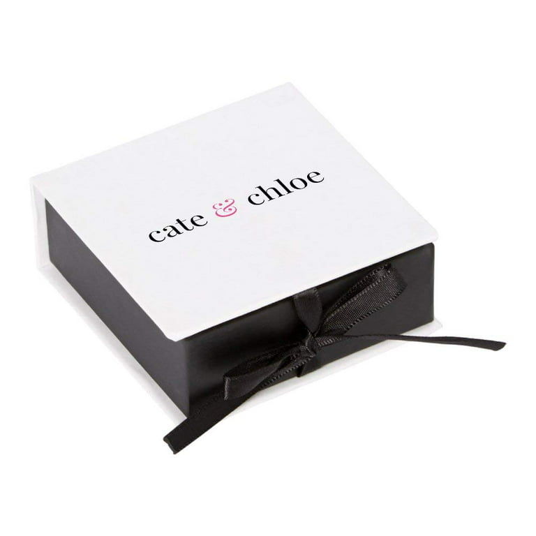 Adeline 18K White Gold Swarovski Bracelet | Cate & Chloe