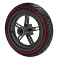 thumbnail image 3 of Rubber Rear Wheel Tyre Hub, High Toughness Durable Rear Wheel Tire Hub Set Shock Resistant  For Maintainence Red, 3 of 8