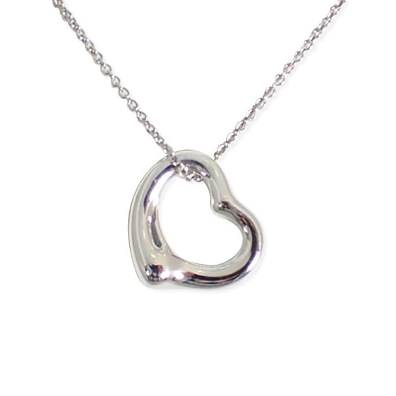 Pre-Owned TIFFANY 925 Heart Pendant j78-87 (Good)