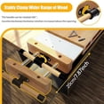 thumbnail image 5 of Misright Anti Shock Woodworking Station Lightweight Worksurface Clamps for DIY Projects, 5 of 8