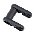 thumbnail image 1 of Eigraketly SP8 bicicleta doble vástago 25,4mm manillar aleación de aluminio elevador moderno elaborado reemplazo bicicleta mango hueco negro Ciclismo Negro Eigraketly OD023856-01, 1 of 6