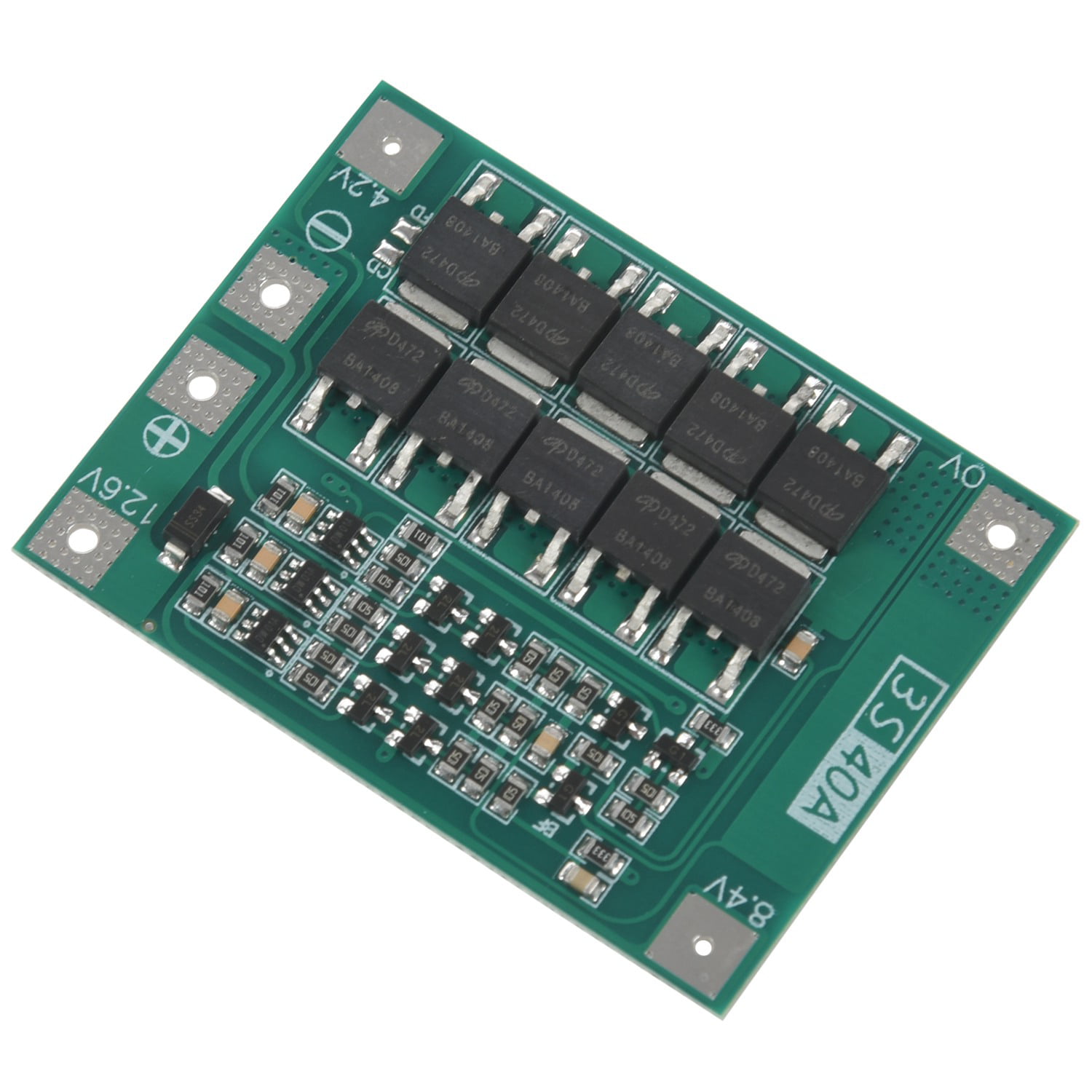 Durable Dual MOS Battery Protection Board for 18650 Lithium Battery 