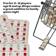 Front Porch Classics ، State Fair Bingo Deluxe Edition - براعة عالية الجودة لتجربة أصيلة على الطراز الرجعي ، متعة بين الأجيال للأصدقاء والعائلة