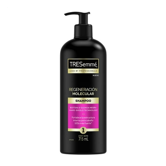 Shampoo Tresemmé regeneración molecular 715 ml