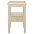 thumbnail image 2 of Safavieh Araminta Traditional Wood End Table, Sand, 2 of 12
