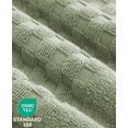 thumbnail image 2 of Feather and Stitch Premium 100% Cotton 6-Piece Towel Set, Sage Green – Soft, Plush, and Absorbent Bathroom Towels, 2 of 4