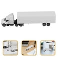 thumbnail image 2 of Miangastore Small Container Truck Model Desktop Truck Decoration Alloy Craft Mini Container Truck, 2 of 9