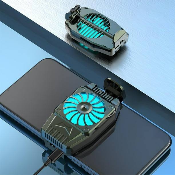 Electrónica, Hogar inteligente, Ropa inteligente y otros, Artefacto de juego Ventilador de radiador para teléfono móvil con cable USB Ventilador pequeño para teléfono móvil Clip trasero para radiador