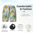 thumbnail image 5 of Daiia Colorful Fruits Mens Swim Trunks Swim Shorts Quick Dry Swim Shorts with Mesh Lining Pockets-3X-Large, 5 of 9