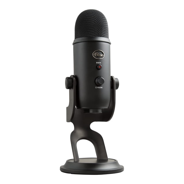 Micrófono USB Logitech para creadores Blue Yeti para juegos