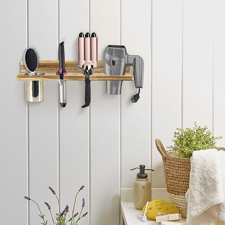 Hair dryer caddy bathroom organizer 2025