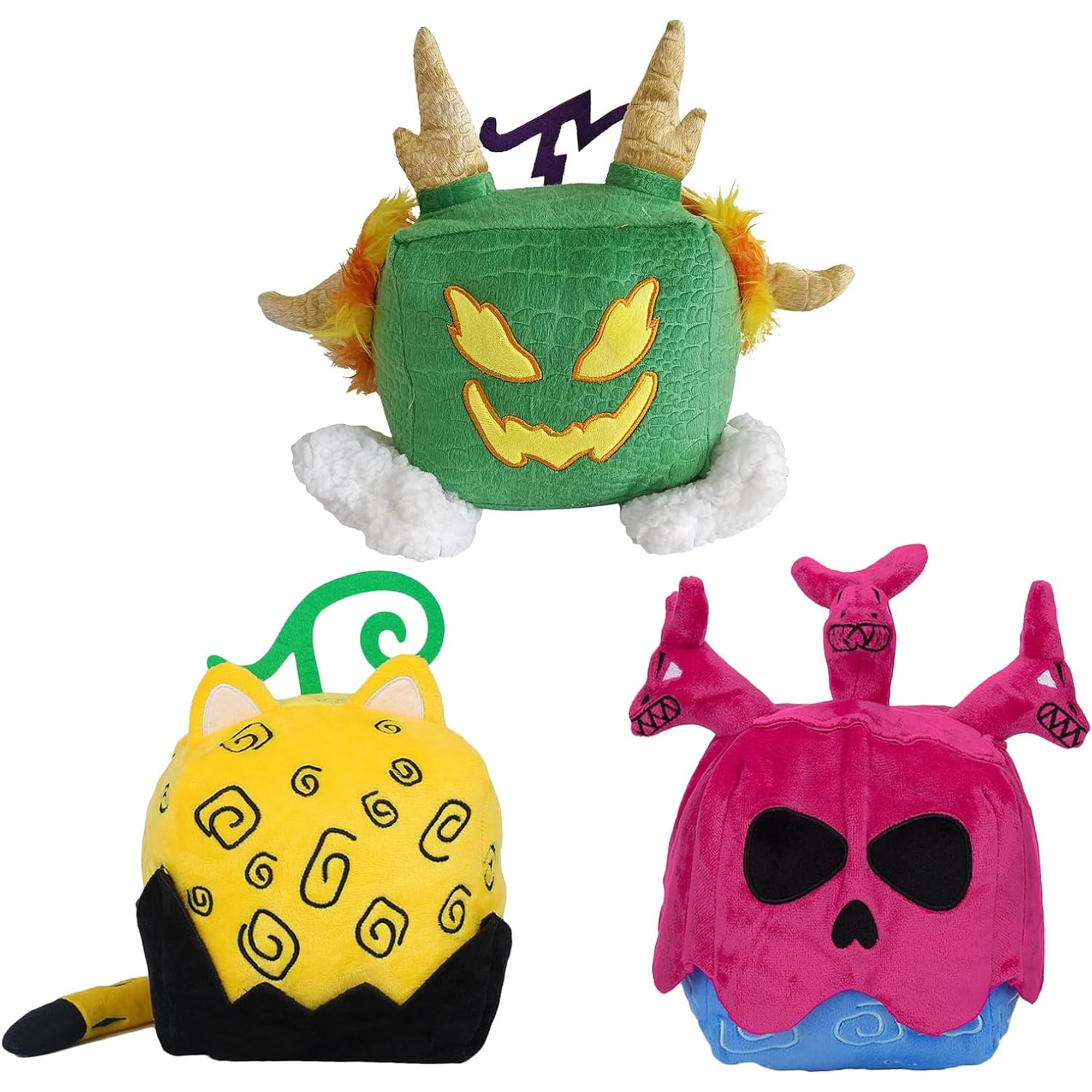 Jouet Peluche Blox Fruits 15cm - Figurine Douce Dessin Animé Jeu Vidéo - Cadeau Enfant