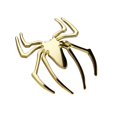 thumbnail image 1 of SISXIAO 3D Universal Car Stickers Metal Spider Shape Chrome Badge Auto Emblem, 1 of 4