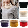 thumbnail image 4 of Women Neck Warmer Winter Snood Tube Thermal Fleece Unisex Ladies Winter Scarf-Grey, 4 of 8