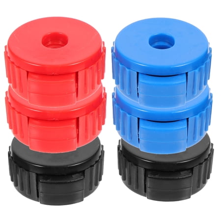 Raindrops 6Pcs Plastic Cymbal Quick Release Nuts Drum Accessories for Easy Installation