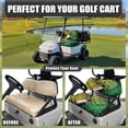 thumbnail image 4 of HUIACONG Hibiscus Floral Breathable Golf Cart Seat Covers 2 Piece for EZGO TXT RXV Club Car DS Club Car Seats, Comfortable Non-Slip Material Golf Cart Seat Covers 2 Pack, 4 of 7