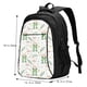 thumbnail image 5 of Fotbe Frog and Mushrooms Mochila con Estampado y Puerto USB para Hombre y Mujer, Mochila Antirrobo, Mochila de Viaje, Mochila Escolar, Mochila Universitaria, 5 of 7