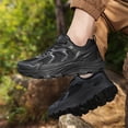 thumbnail image 6 of YOURDIARY Mens Hiking Shoes Lightweight Breathable Outdoor Trekking Boots Anti-Slip Traction Comfortable Camping Shoes, 6 of 8