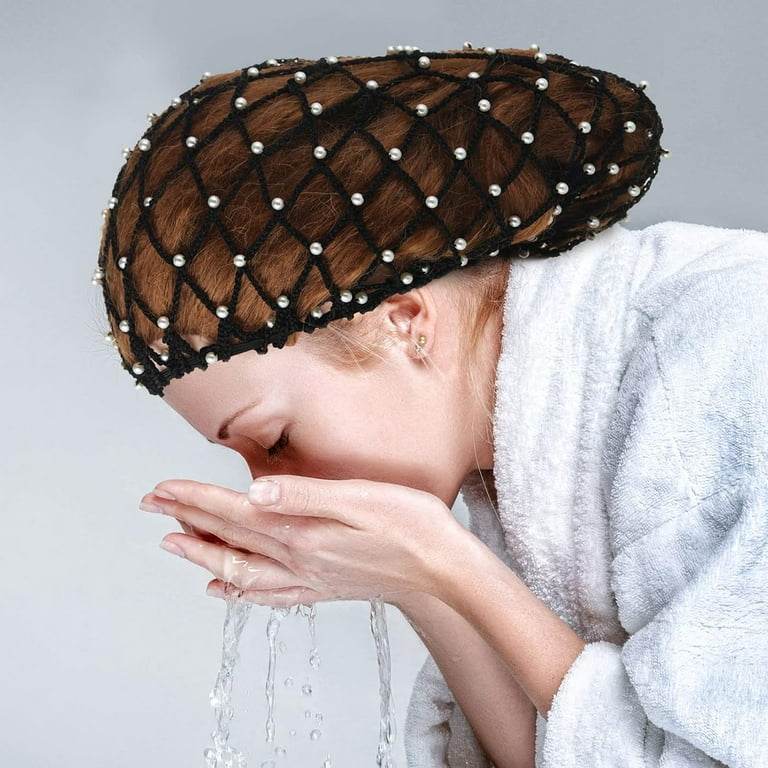 Amazon.com: MTLEE 4 Pieces Snoods for Women Hair Net Pearl