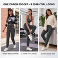thumbnail image 6 of SOMER Women's Sweatpants Cargo Joggers High Waisted Drawstring Hiking Workout Pants Lightweight Comfy with Pockets, 6 of 10