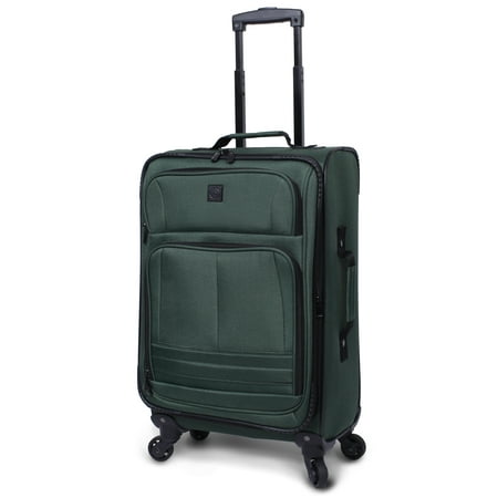 Protege 21" Elliptic 4-Wheel Light Weight Spinner Luggage, Green