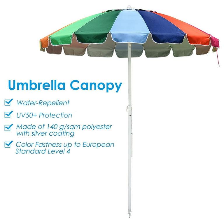 cyber monday patio umbrella Patioslife Aegis 10ft Round Cantilever with solar LED l  US-Patioslife the Catalina Market Umbrella can easily tilt to follow the sun for continual outdoor enjoyment Business & Pleasure Co. The