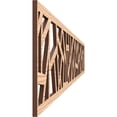 thumbnail image 3 of Ekena Millwork 46 1/4"W x 6"H x 1/4"T Harrisburg Fretwork Moulding, Red Oak, 3 of 13
