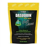Dasuqu in with MS M Joint H ealth Supplem ent for Small to Medium Dogs, 84 Soft Ch ews