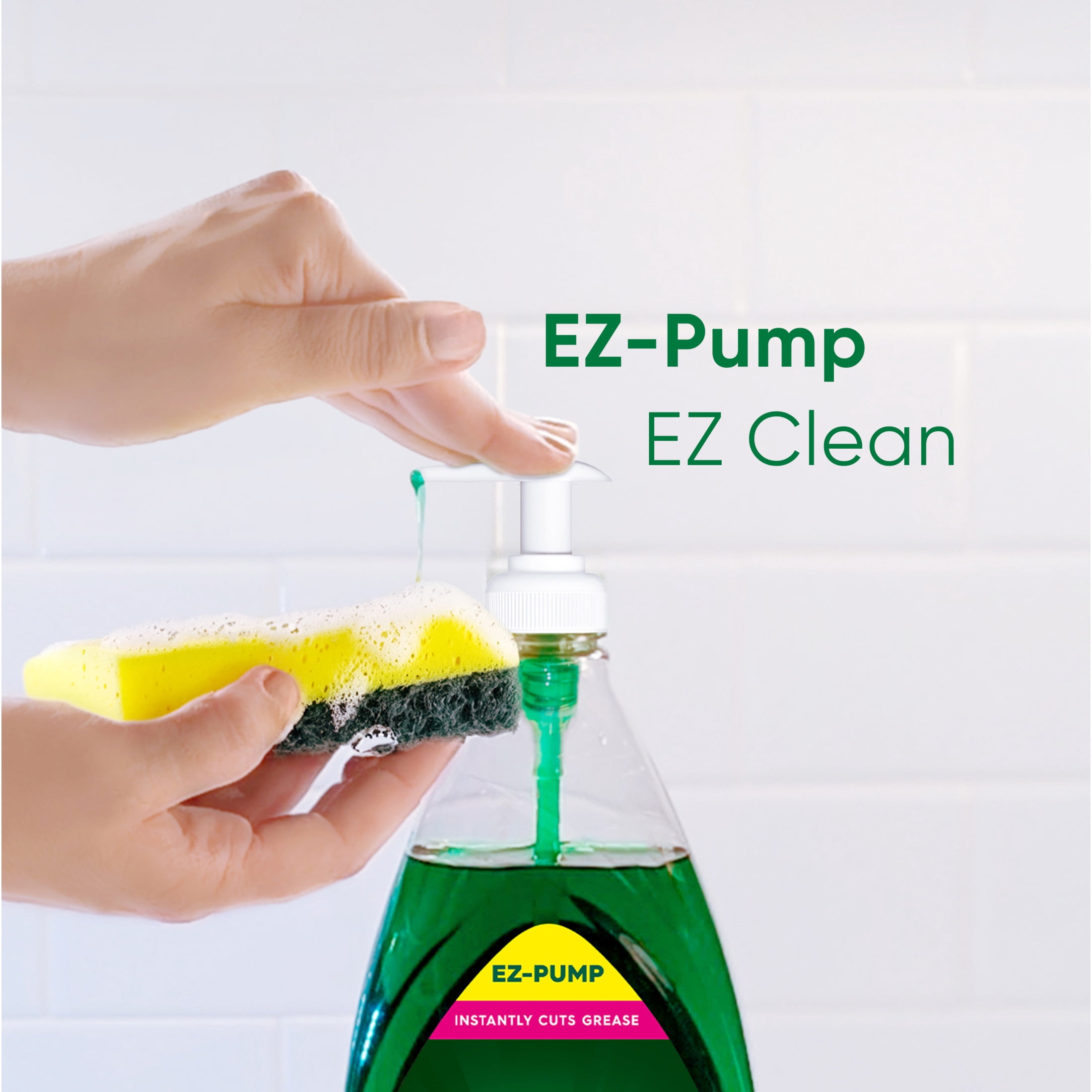 (4 pack) Palmolive Ultra Strength Liquid Dish Soap, Grease Cutting, 28 fl oz EZ-Pump, EZ-Clean Bottle