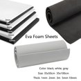 thumbnail image 2 of Láminas de espuma EVA en blanco y negro, láminas de EVA para manualidades, fáciles de cortar, láminas perforadas, material de patelay hecho a mano, 2 of 5